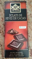 Chocolat noir Intense aux éclats de fèves de cacao