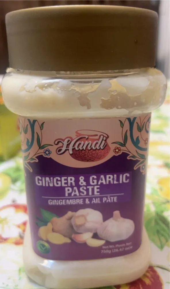Ginger and garlic paste