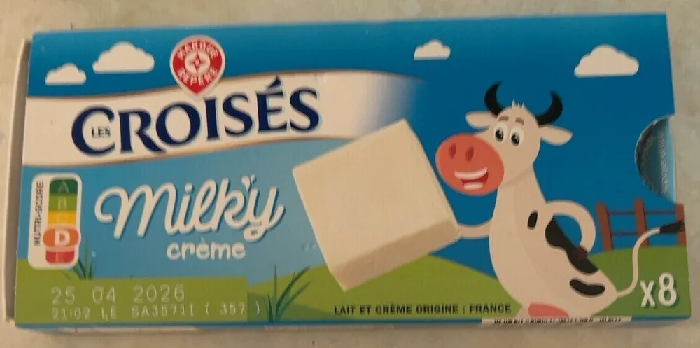 Les croises milky creme