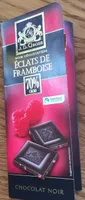 Noir dégustation éclats de framboise