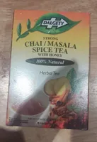 Chaimasala spice tea with honey