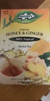 Honey and ginger herbal tea
