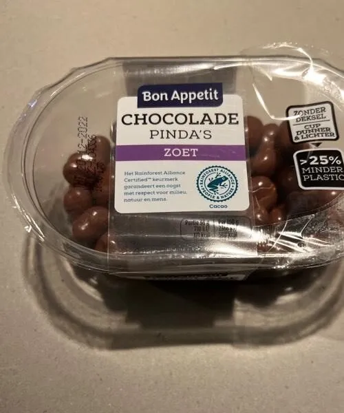 Chocolade pinda’s