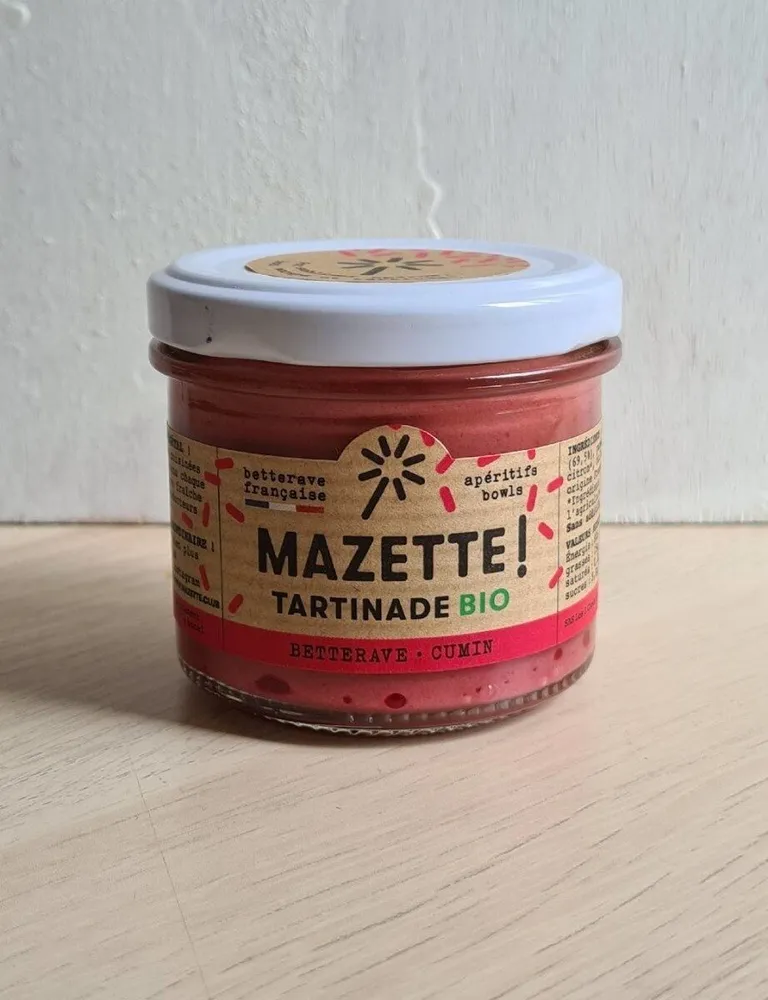 Tartinade bio betterave cumin