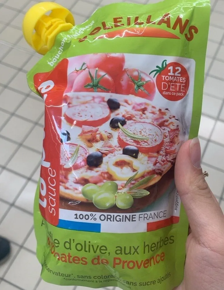Sauce napage pizza