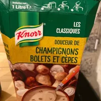Douceur de champignons bolets et cèpes