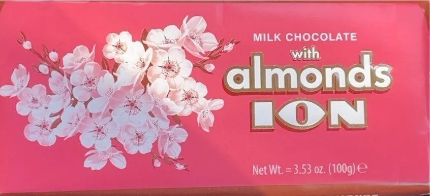 Milk Chocolate with almond