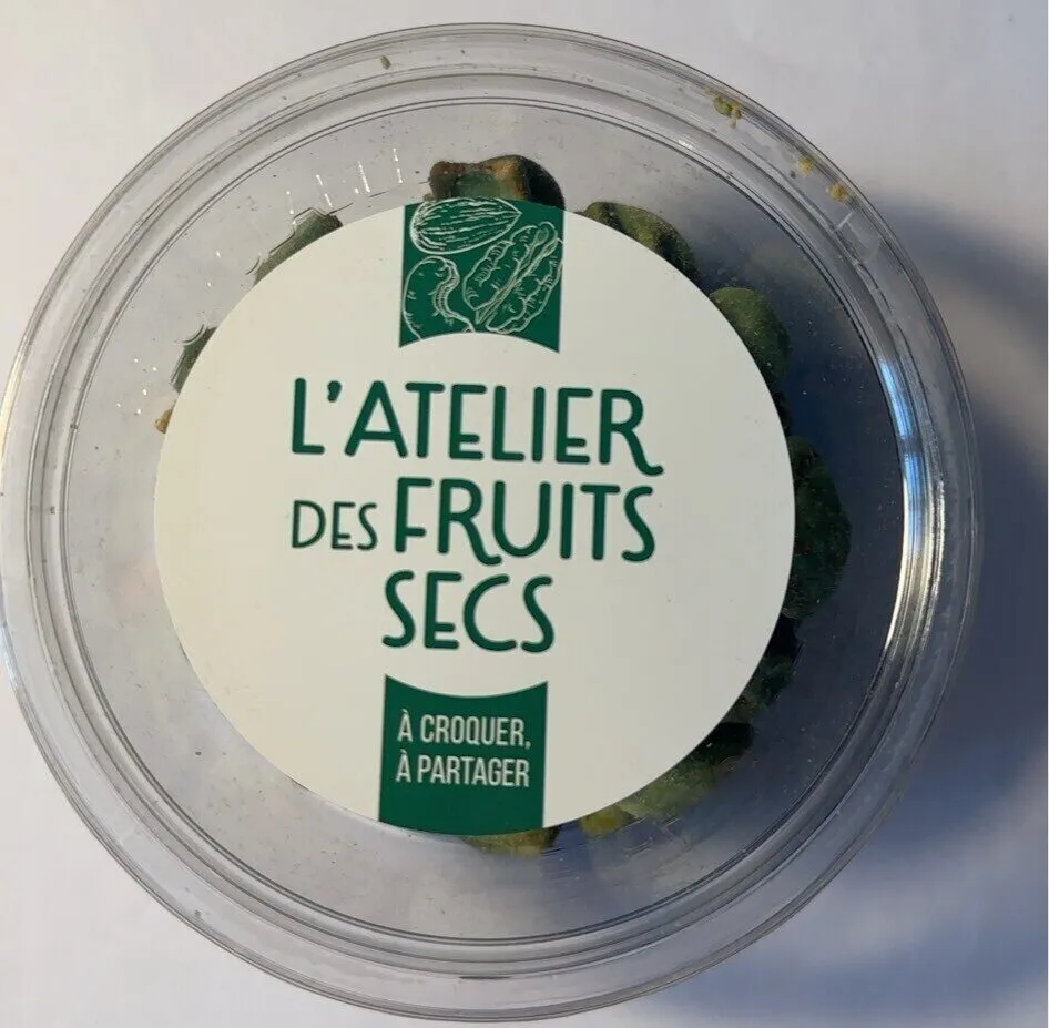 Cacahuètes enrobées au wasabi