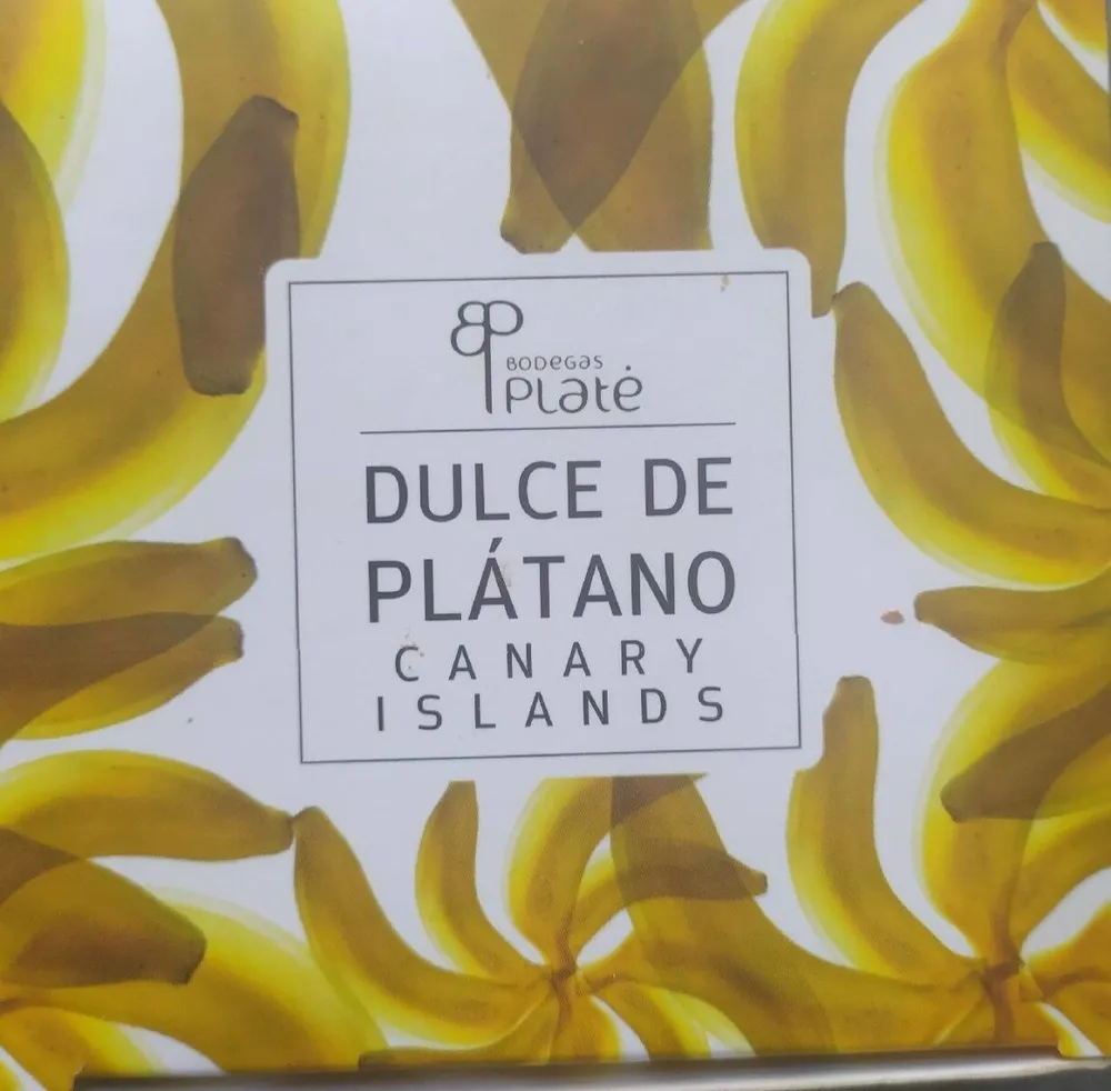 Dulce de plátano