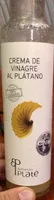 Crema de vinagre al platano