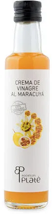 Crema de vinagre al maracuyá