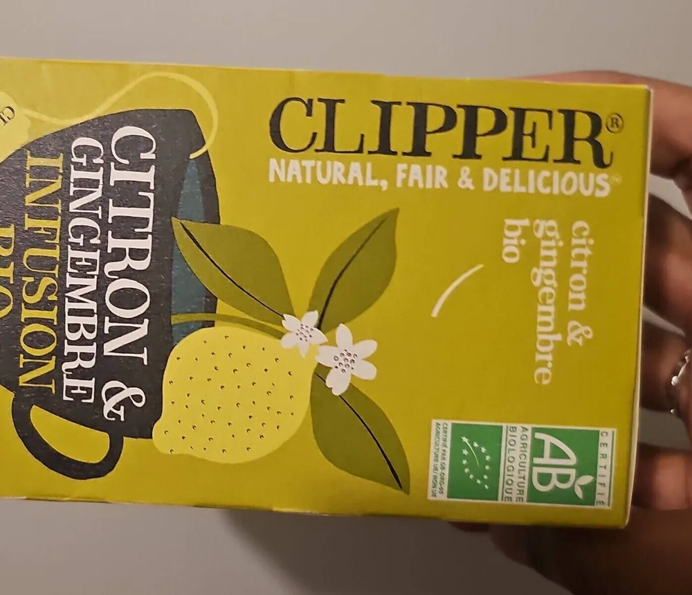 Thé gingembre citron