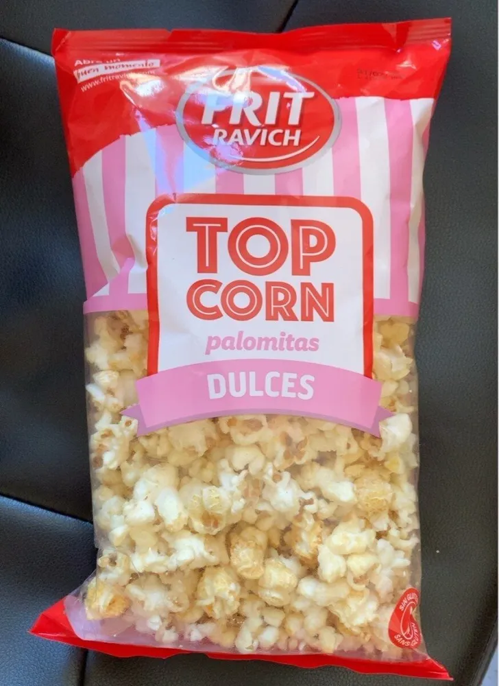 Top corn Palomitas dulces