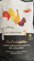 Chips croustillantes de légumes