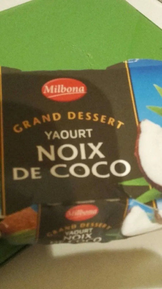 Yaourt noix de coco