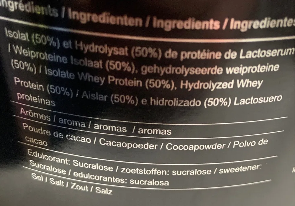 Hydro iso whey isobolic