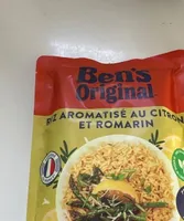 Riz citron romarin