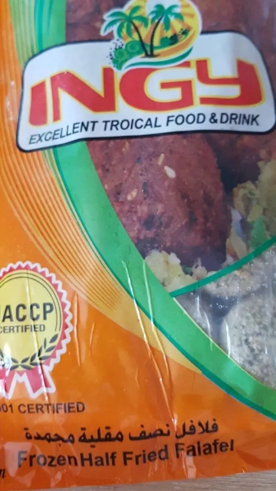Frozen Half Fried Falafel