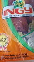Frozen Half Fried Falafel