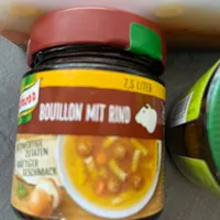 Bouillon mit Rind