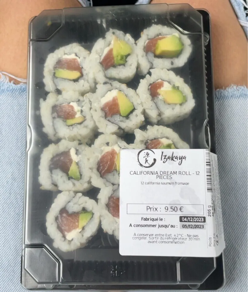 Sushi california dream roll