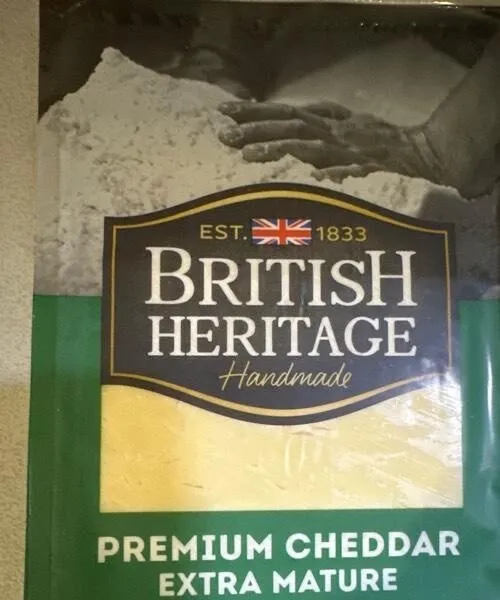 British heritage cheddar mature