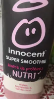 Super smoothie fraise framboise coco