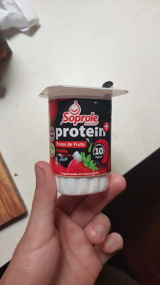 protein + Trozos de Fruta Frutilla