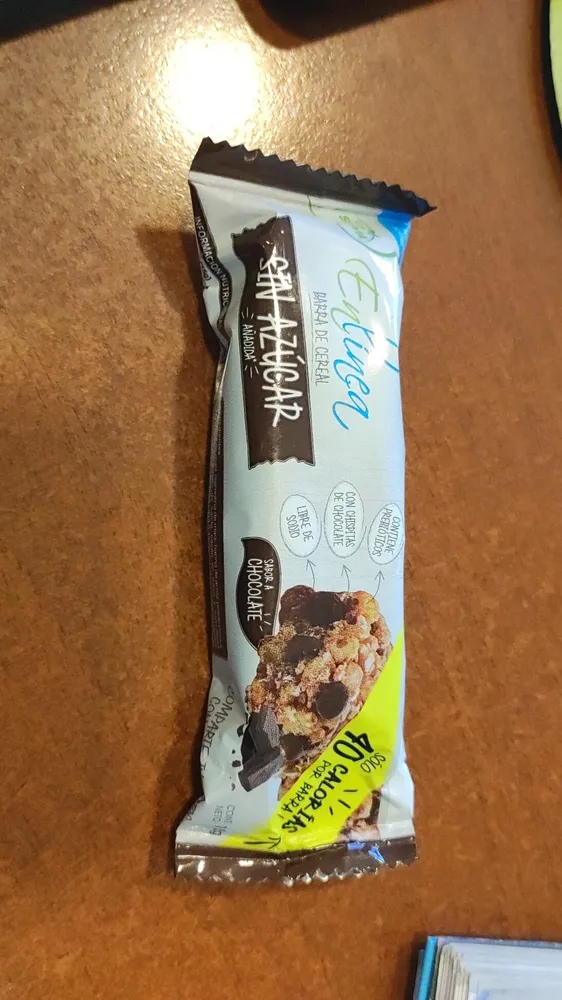 Barra de Cereal Sin Azúcar Añadida