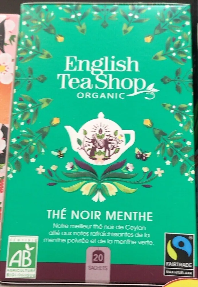 Thé noir menthe