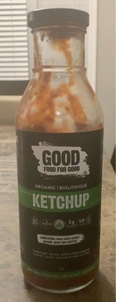 Organic ketchup