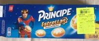 Princes etoiles chocolat blanc