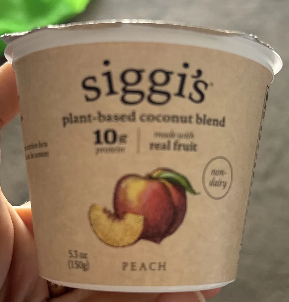 Plant based coconut blend peach