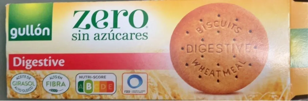 Galletas Gullón zero