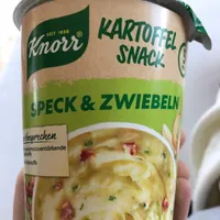 Kartoffelsnack Speck und Zwiebel