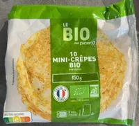 10 mini crêpes bio