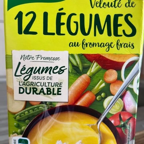Velouté de 12 légumes au fromage frais