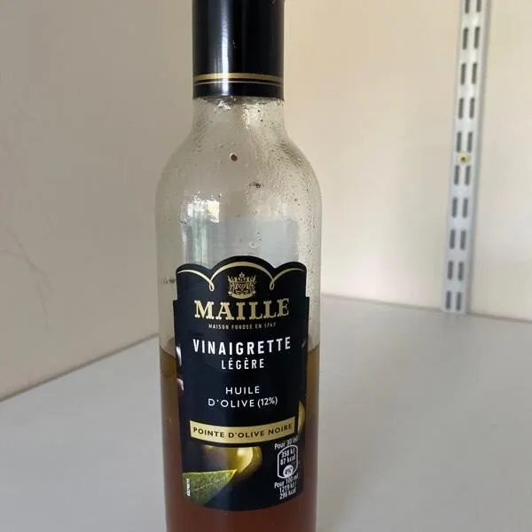 Vinaigrette légère pointe d’olive