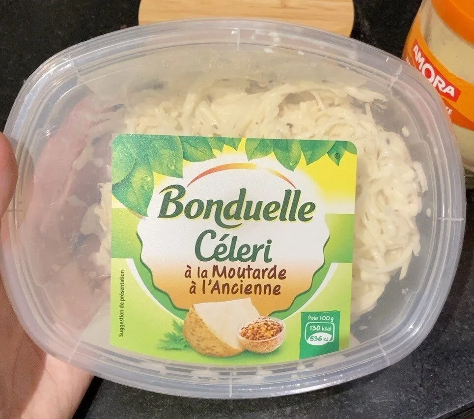 Céleri a la moutarde a l’ancienne