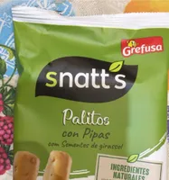 Palitos con pipas