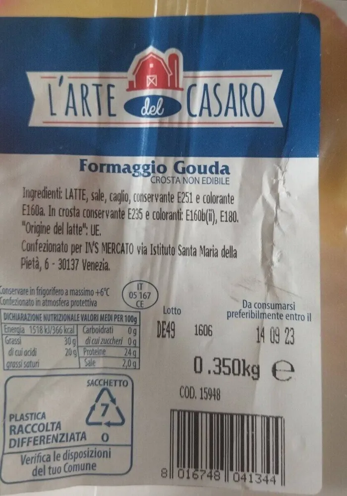 Formaggio Gouda