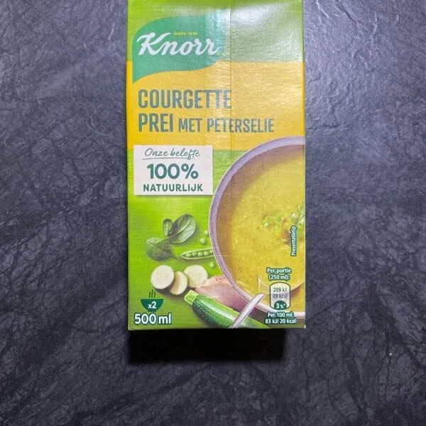 Soupe Courgette Poireau