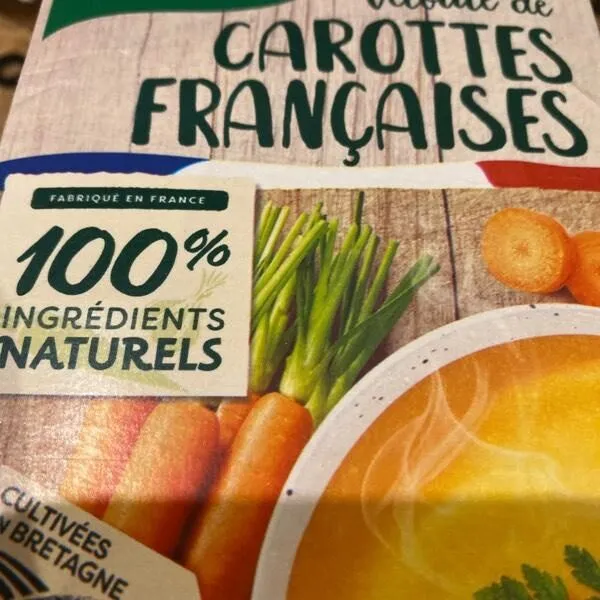 Velouté de carottes françaises
