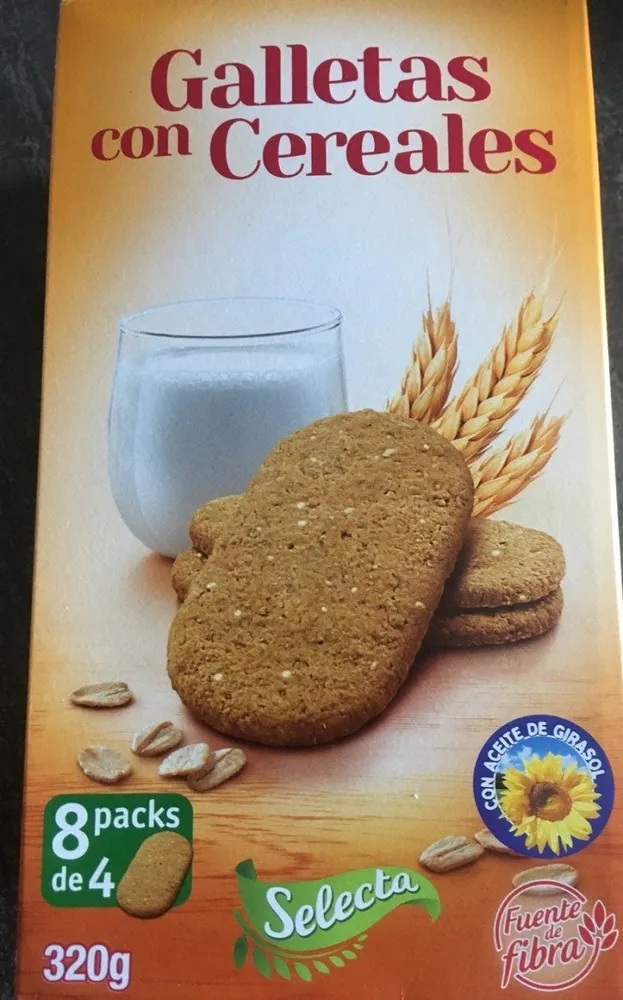 Galletas con cereales
