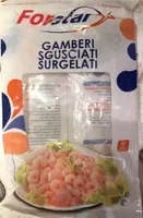 Gamberi sgusciati surgelati