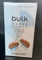 Macro Munch cookies & cream