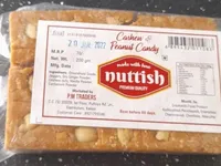 Cashew and peanut candy
