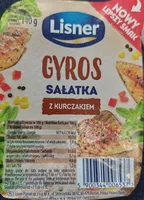 Gyros sałatka z kurczakiem