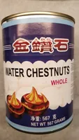 Ganze Wasserkastanien