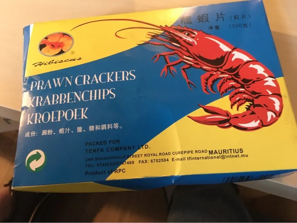 Prawn crackers